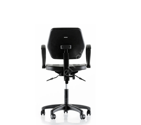 Rebo 532 PU Endüstriyel Sandalye Kolçaklı